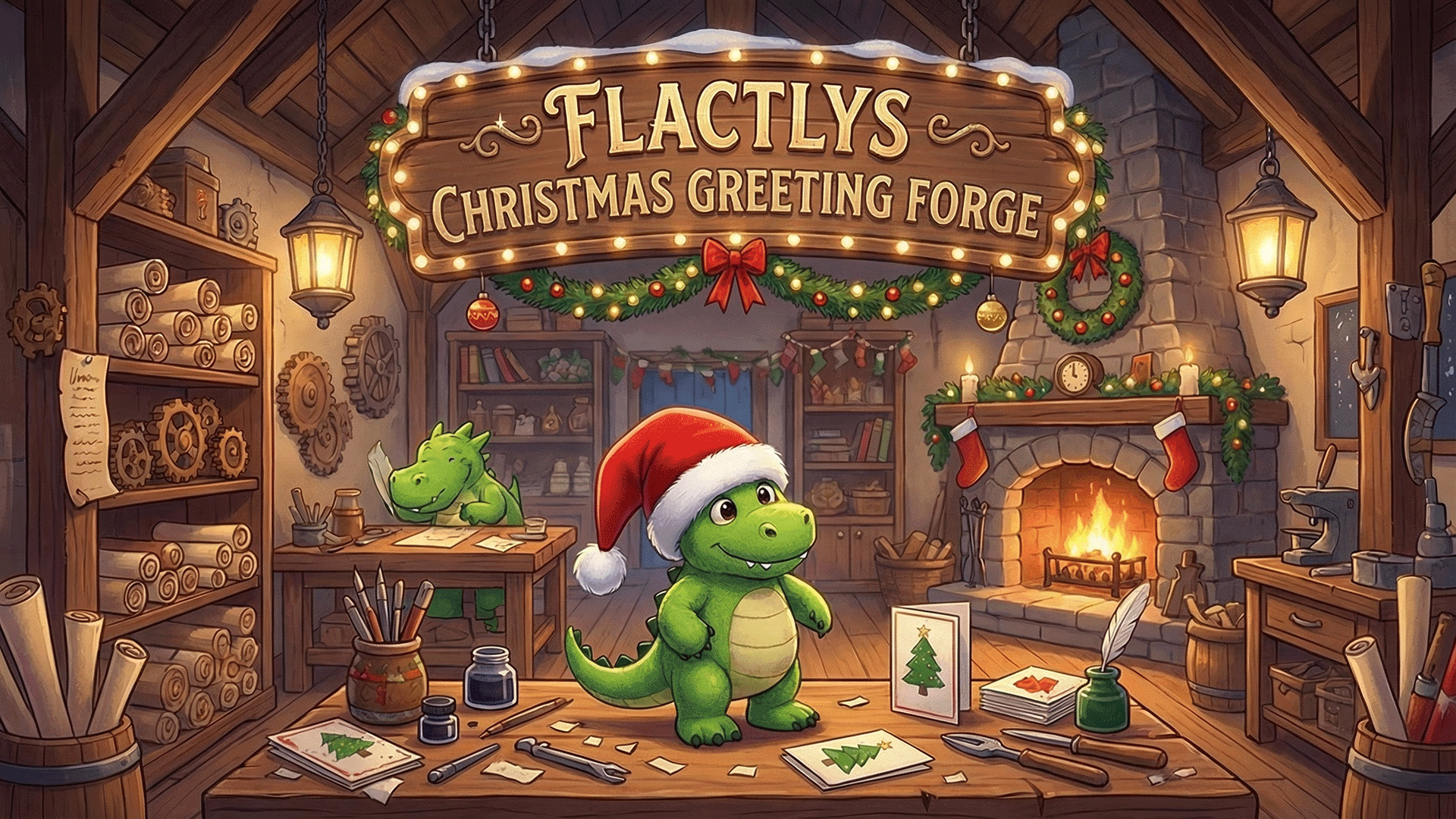 Flactly's Christmas Greeting Forge